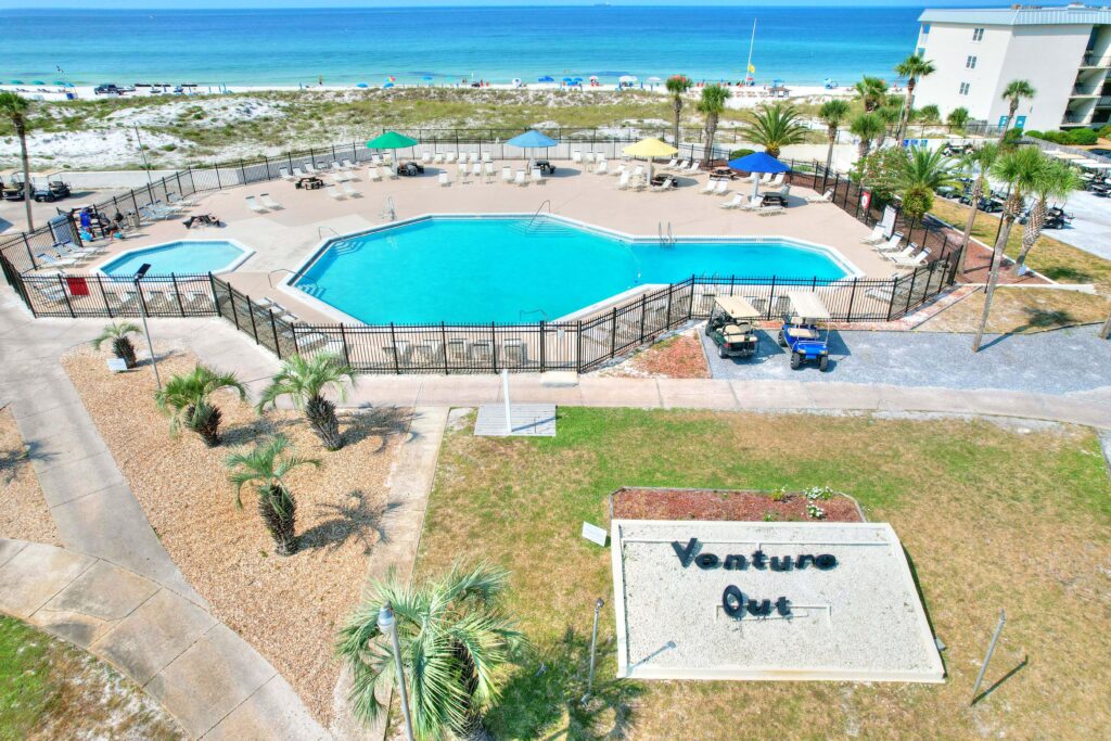 Venture Out Rentals PCB beachside pool - beach cottages & RV spaces for rent in Panama City Beach