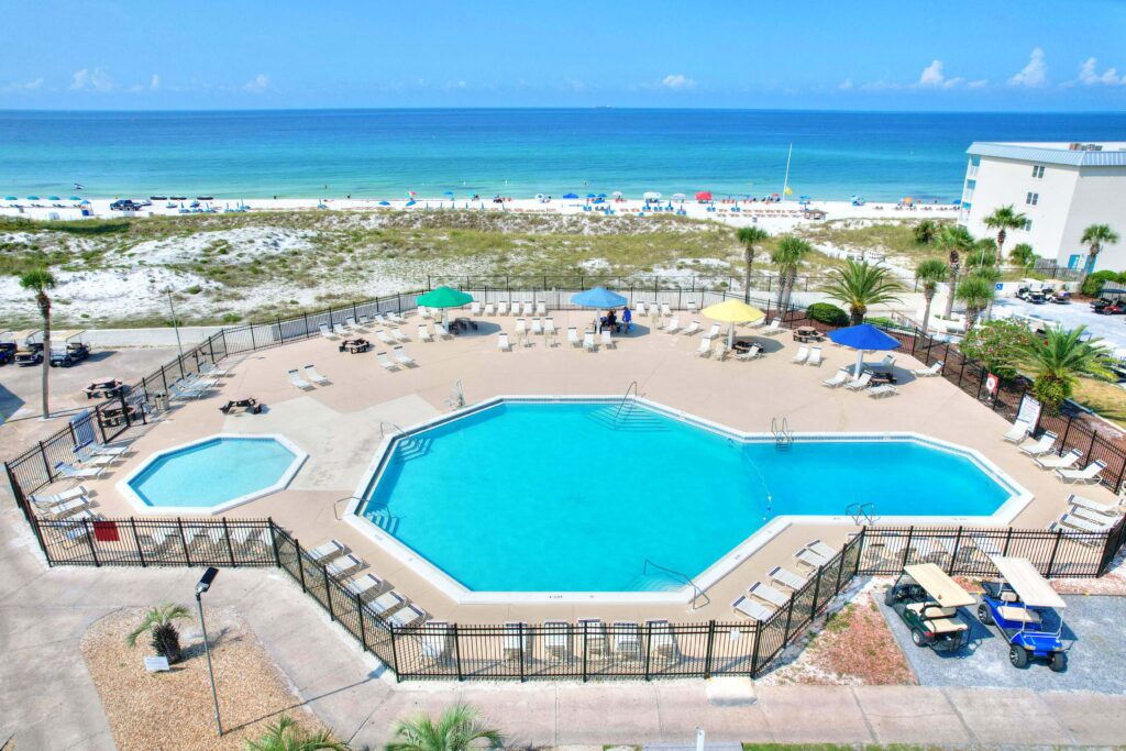 Venture Out Rentals PCB beach front pool - beach houses, cottages & RV lots for rent in Panama City Beach