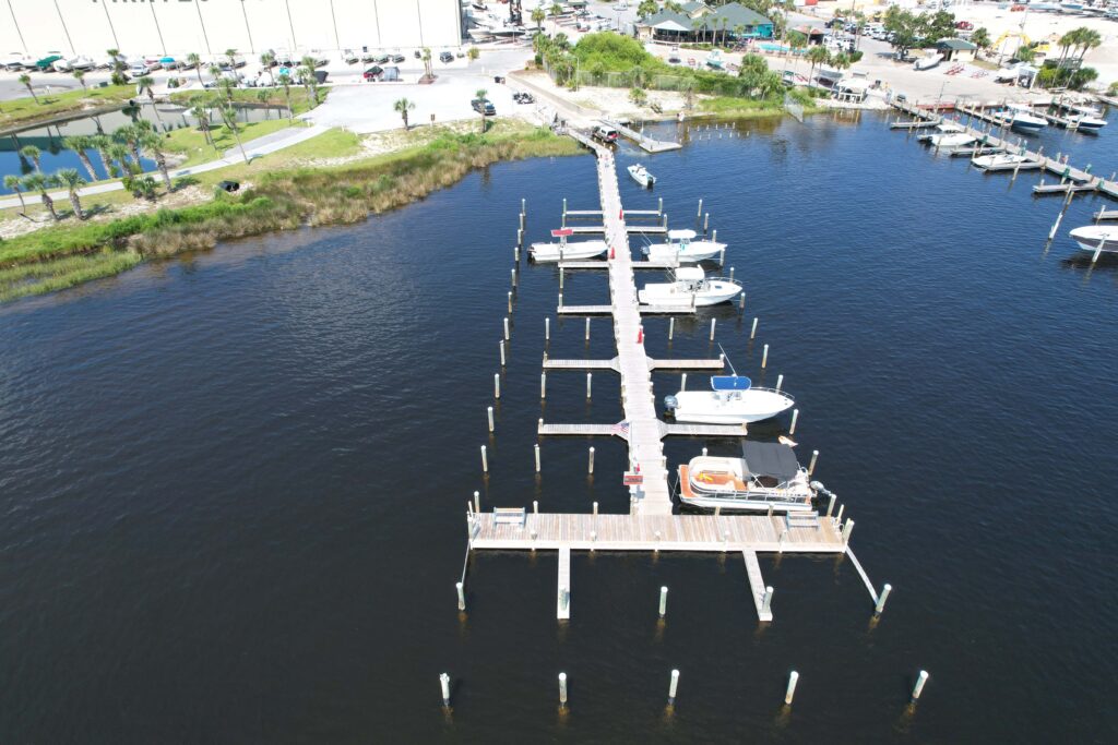 Venture Out Rentals PCB boat docks - beach cottages & RV spaces for rent in Panama City Beach