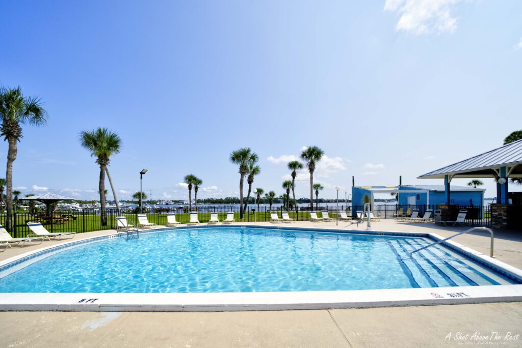 Venture Out Rentals PCB lagoon side pool - beach cottages & RV spaces for rent in Panama City Beach