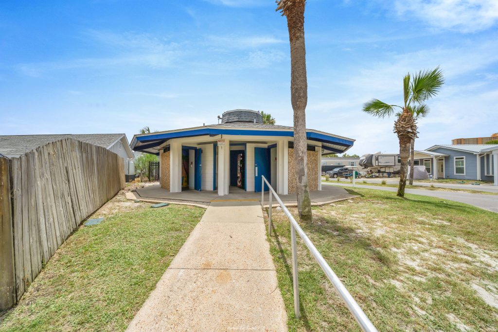 Venture Out Laundry and Bathhouse Facility.