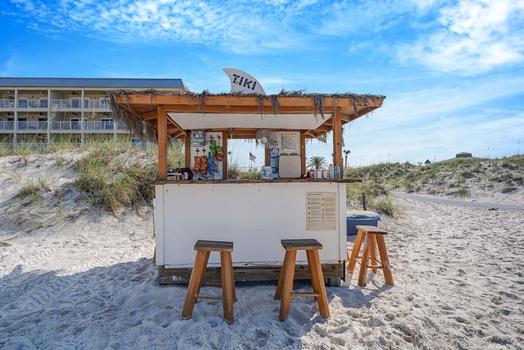 Venture Out Beach Tiki Hut Chair Rentals