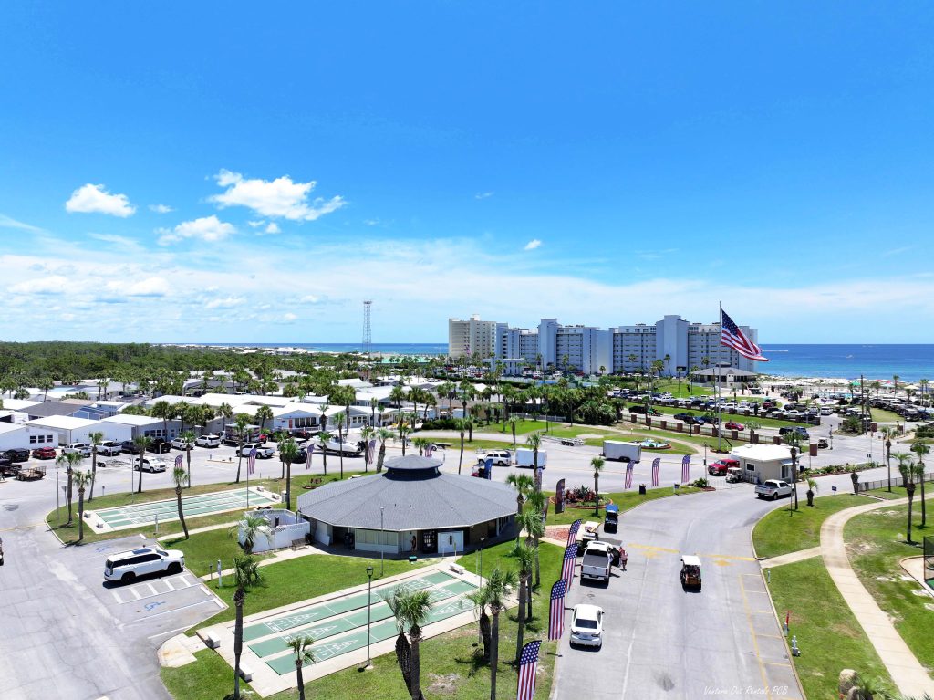 Venture Out PCB Office and Shuffle Board Courts