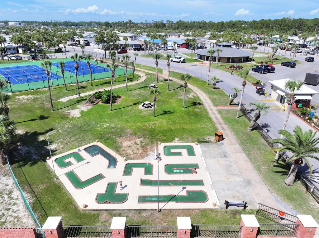 Venture Out Rentals Putt Putt Golf Course Beach Houses, Cottages & RV Lots for Rent in Panama City Beach