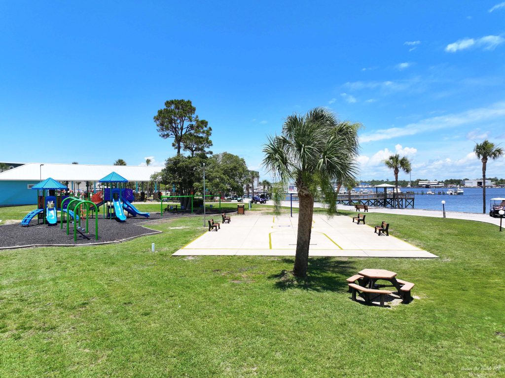Venture Out Basketball and Playground Area