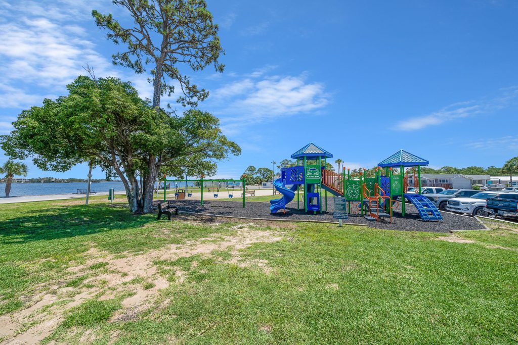 Venture Out Basketball and Playground Area