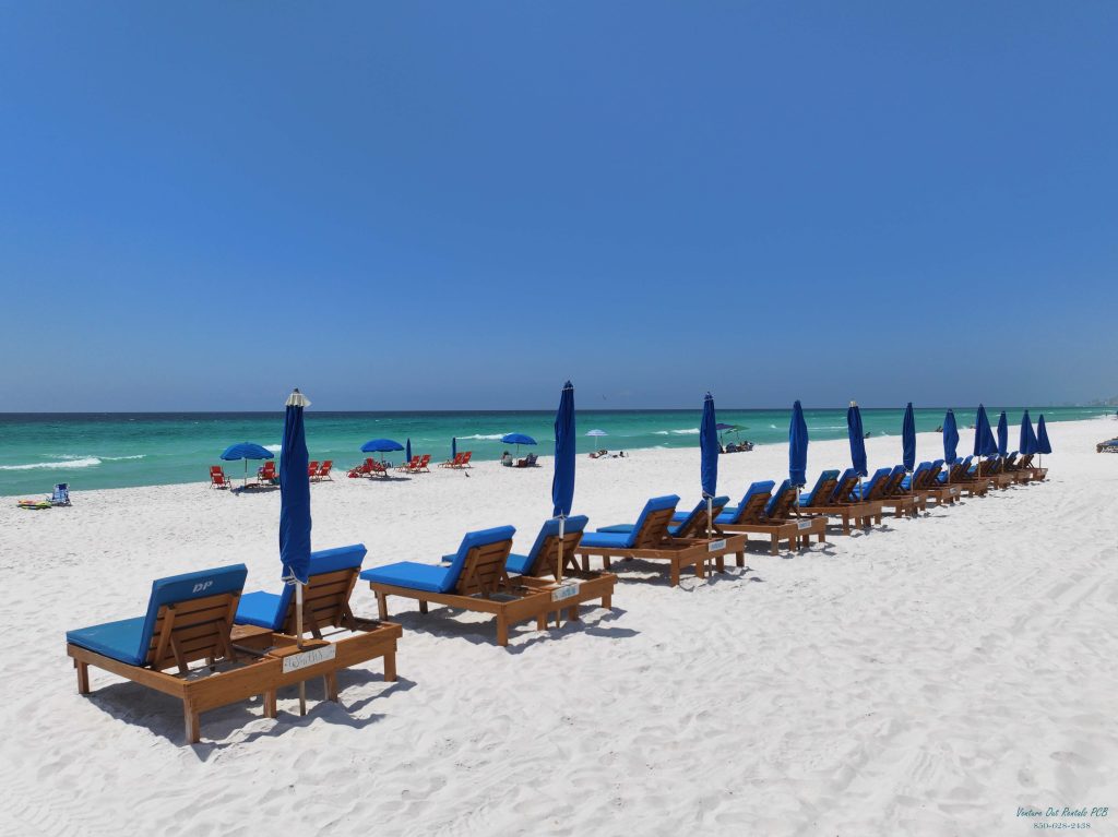Venture Out Beach Chairs and Tiki Hut